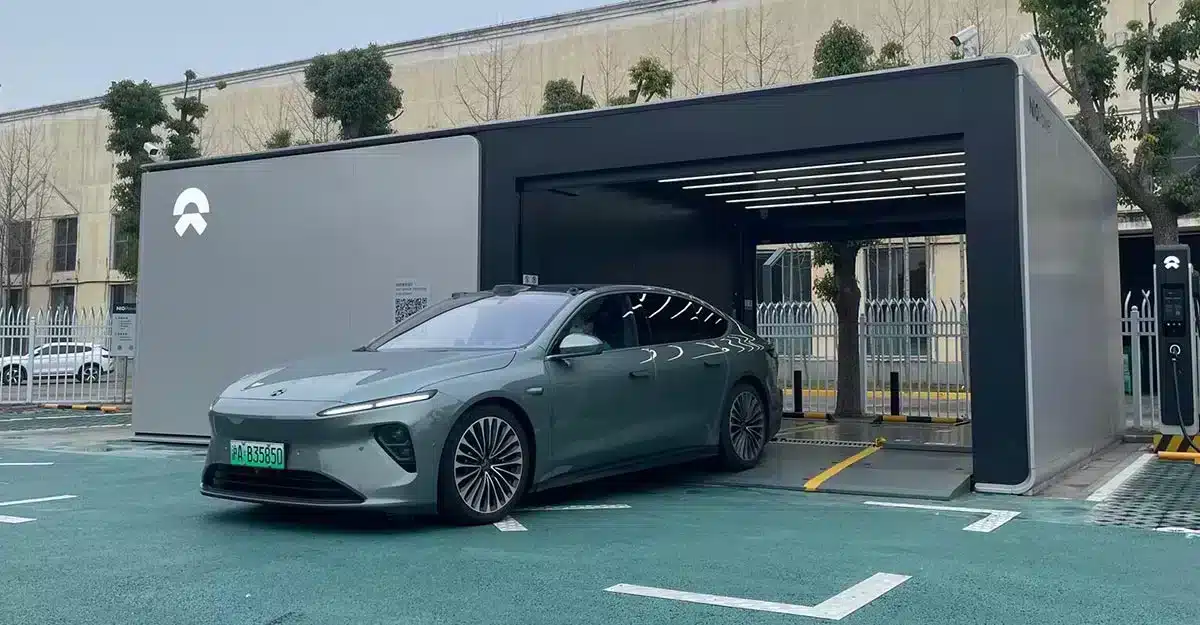 Nio may see delay in 2024 swap station buildout target, 3rd swap station plant to open in Sept