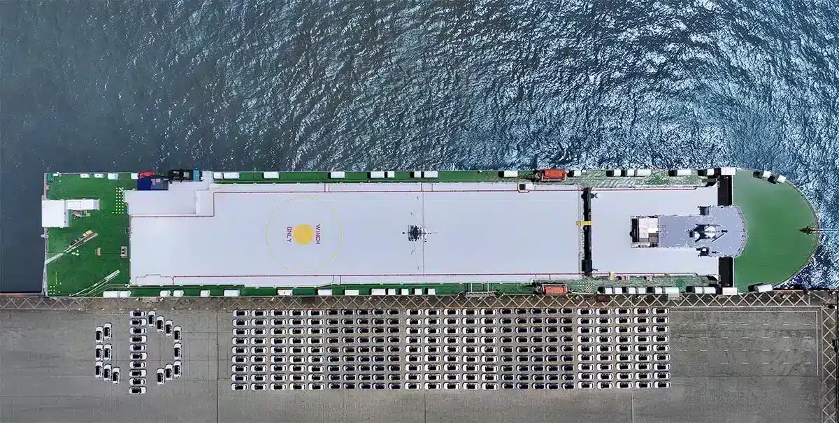 Stellantis, Leapmotor JV ships 1st Leapmotor EVs from China to Europe