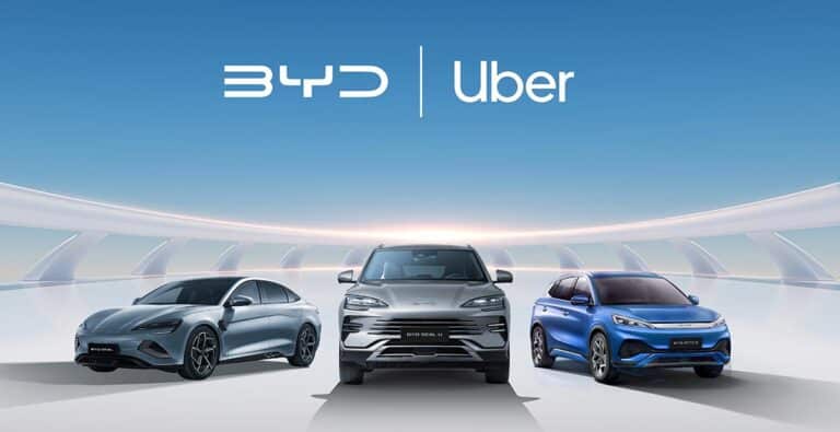 Uber, BYD partner to bring 100,000 EVs to ride hailing platform globally