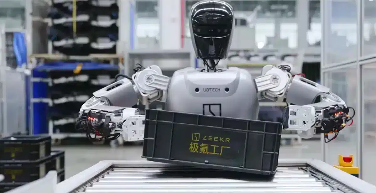 Zeekr follows Nio in piloting use of humanoid robots in factory