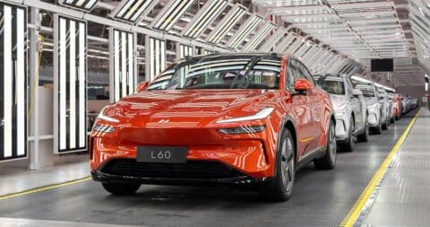 Nio Onvo sees 1st production car of L60 roll off line, interior unveiled