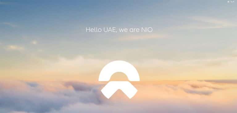 Nio opens UAE website and X account as market entry nears