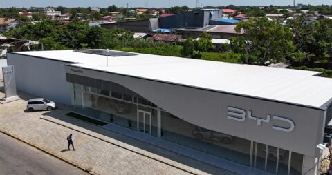 BYD opens 1st store in Suriname with 4 models