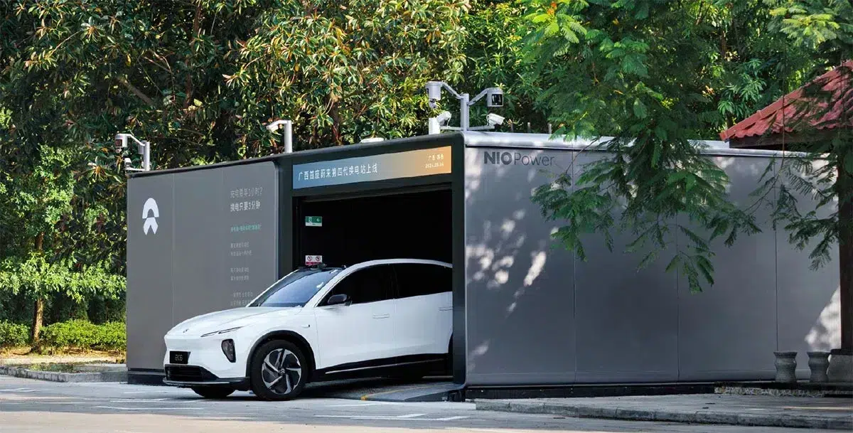 Nio adds 40 swap stations in Aug, 35 of them 4th-gen