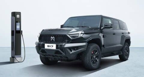 Dongfeng's electric off-road brand M-Hero plugs into Nio's charging network