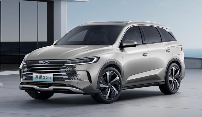 BYD shares 1st exterior images of new model Sealion 05 DM-i