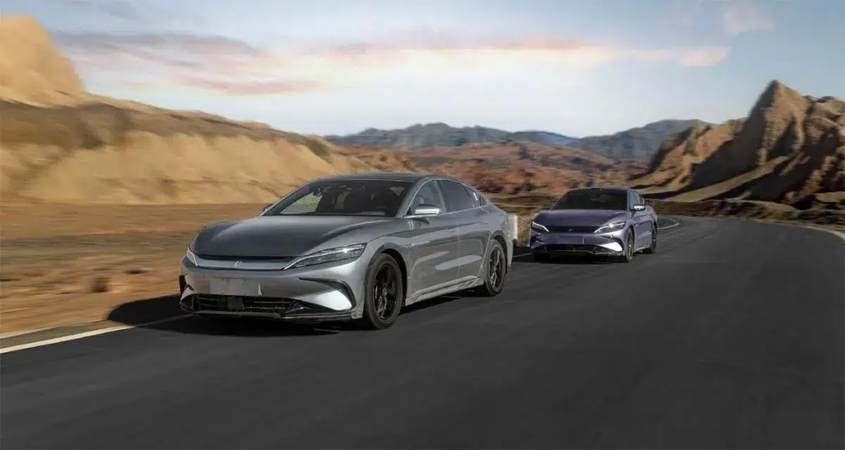 BYD starts warming up for 2025 Han sedan, launch set for Sept 9