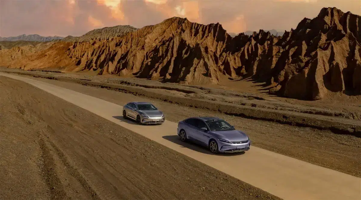 BYD starts warming up for 2025 Han sedan, launch set for Sept 9