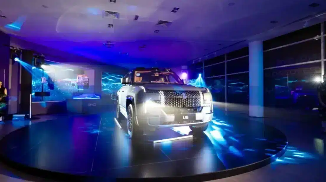 BYD opens new flagship showroom in UAE, Yangwang U8 makes local debut