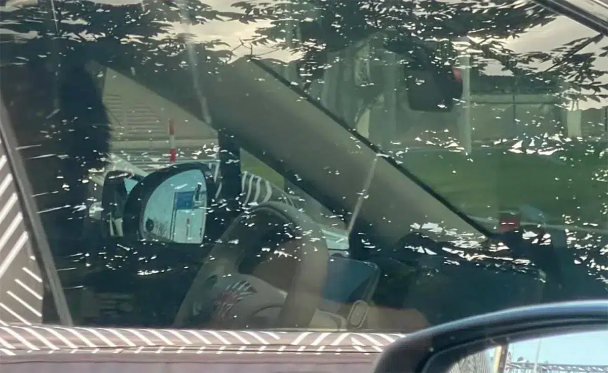 Spy shots reveal interior of Nio Firefly's debut model