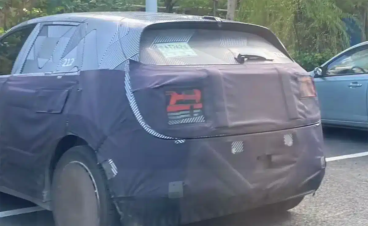 Spy shots reveal interior of Nio Firefly's debut model