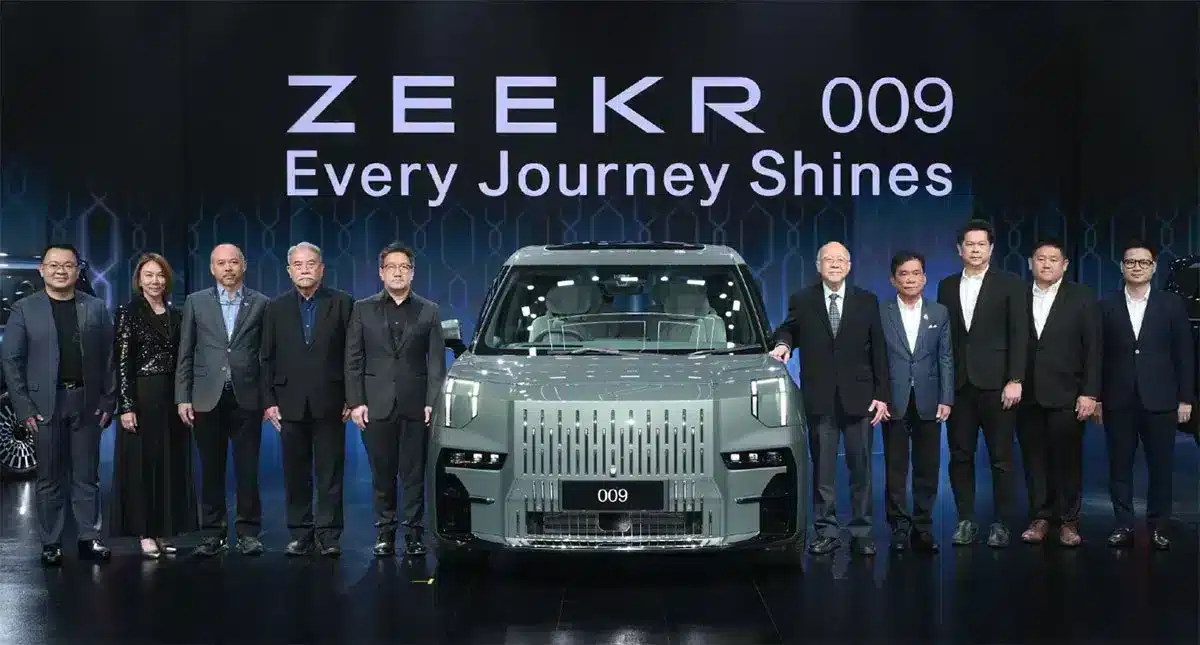 Zeekr launches 009 MPV in Thailand, deliveries to start in Oct