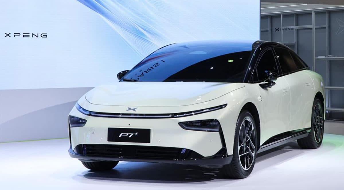 Xpeng starts P7+ pre-sales with starting price 10% lower than Tesla Model 3