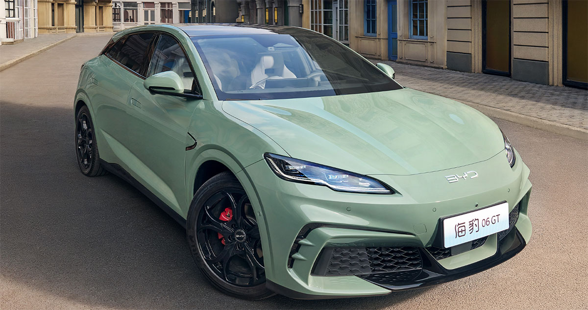 BYD launches Seal 06 GT hatchback to target younger demographic