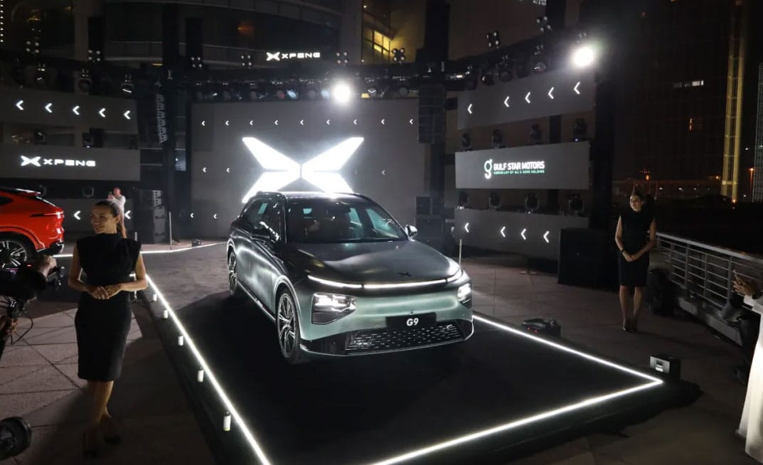 Xpeng launches G6 and G9 in UAE, expanding presence in Middle East