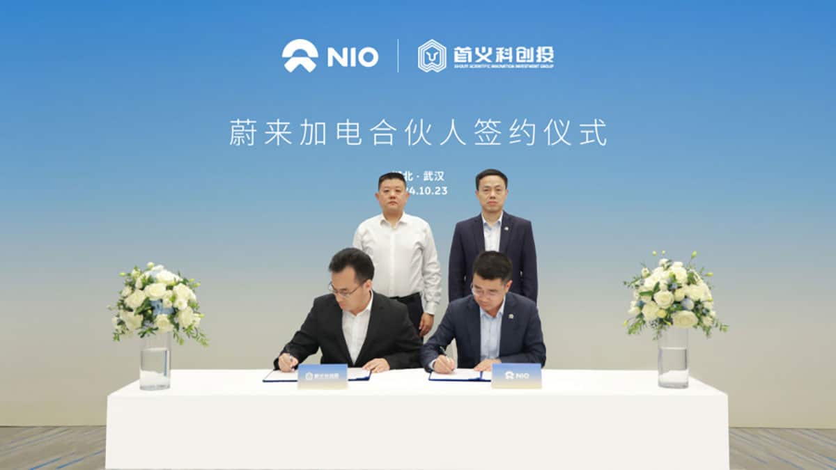 Nio signs deal to add 100 swap stations in central China's Hubei province