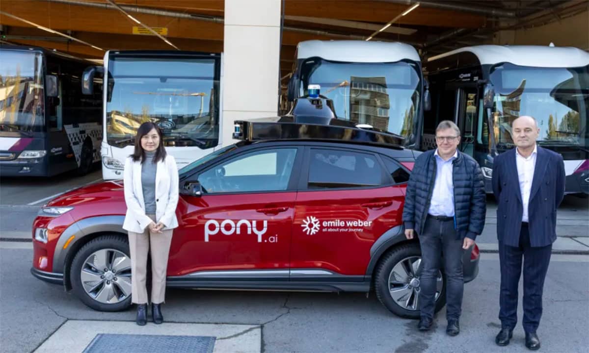 Chinese autonomous driving startup Pony AI opens European R&D center in Luxembourg