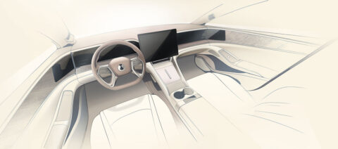BYD Denza reveals Z9 interior design sketches, launch expected in Nov