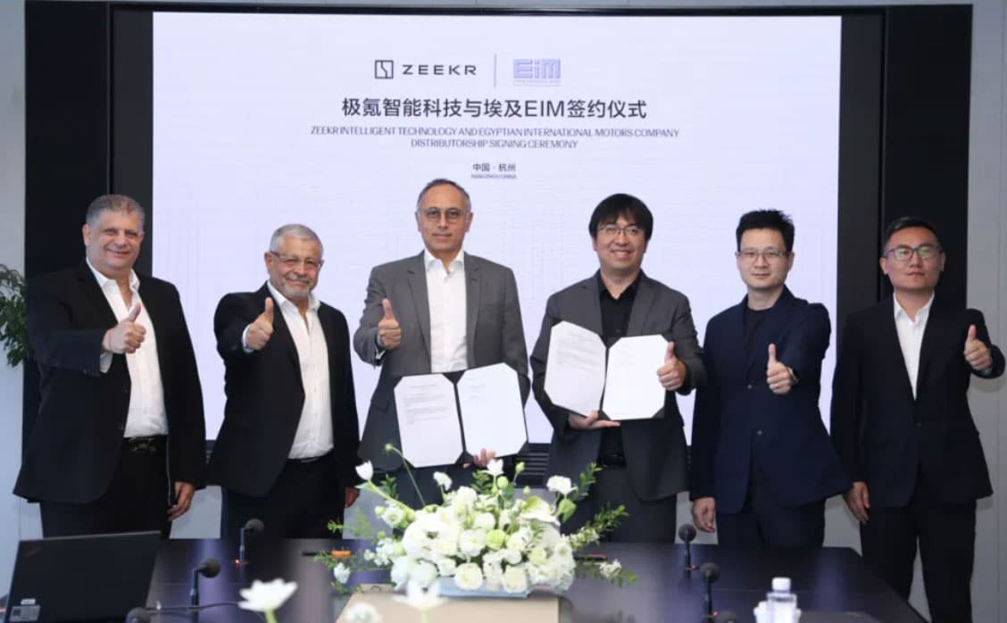 Zeekr signs deal to tap Egyptian market, expanding footprint to Africa