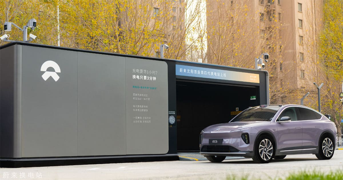 Nio adds 65 swap stations in China in Oct, provides 2.45 million battery swaps
