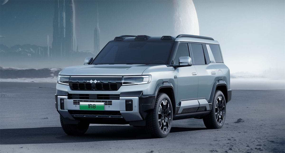 BYD Fang Cheng Bao launches Bao 8 with Huawei driver assist system, starting at ,520