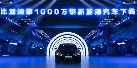 BYD reaches 10 millionth NEV production milestone