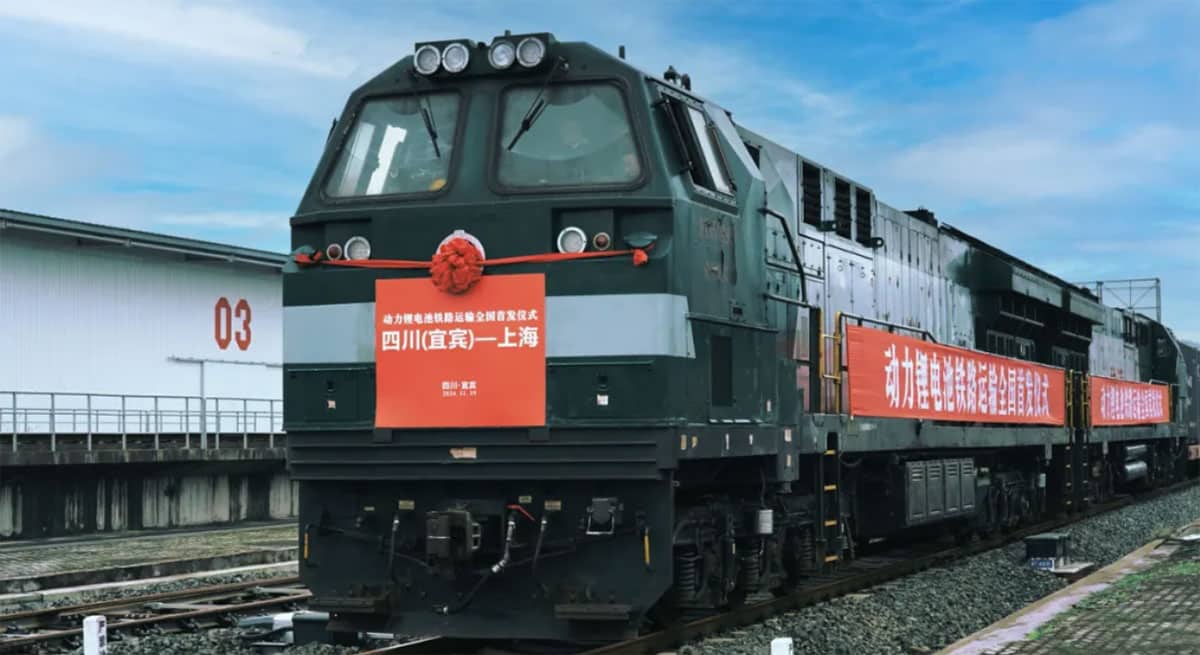 China starts pilot transportation of EV batteries by rail with participation of CATL, BYD