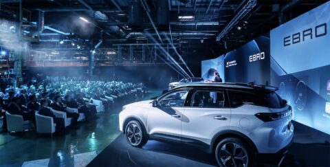 Chery's joint venture plant in Spain sees 1st car roll off line