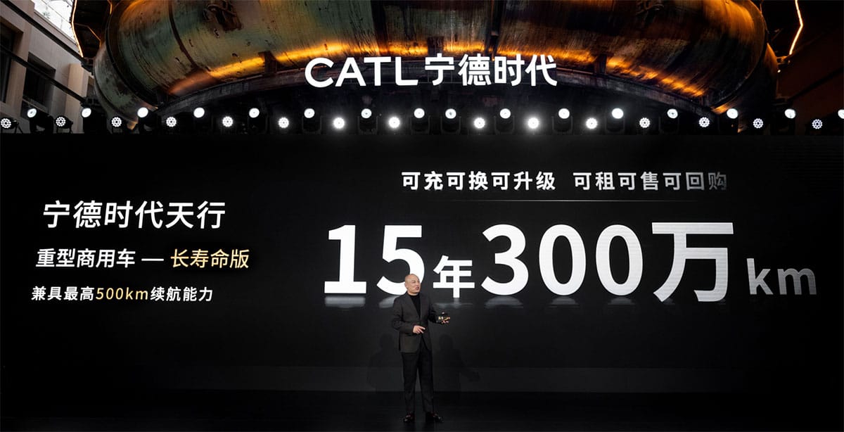 CATL launches new batteries for heavy-duty commercial vehicles under Tectrans brand