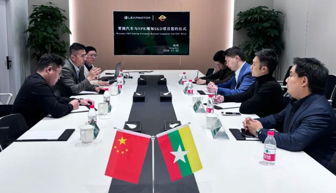 Leapmotor signs deal to assemble cars in Myanmar