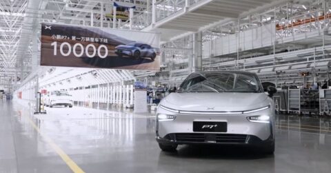 Xpeng sees 10,000th P7+ roll off line, 20 days after launch