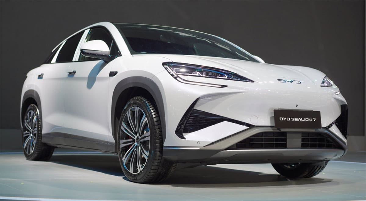 BYD launches Sealion 07 EV in Thailand