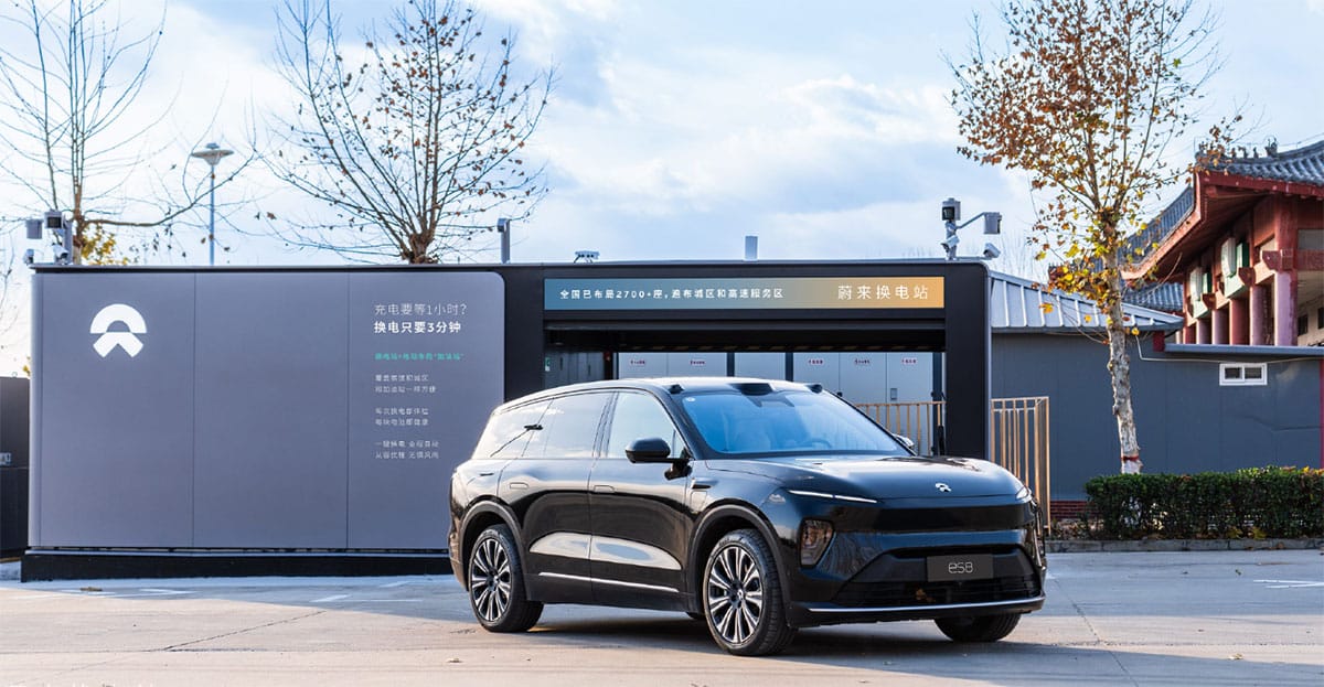 Nio's new swap station plant in Wuhan to reach capacity of 1,500 in 2025