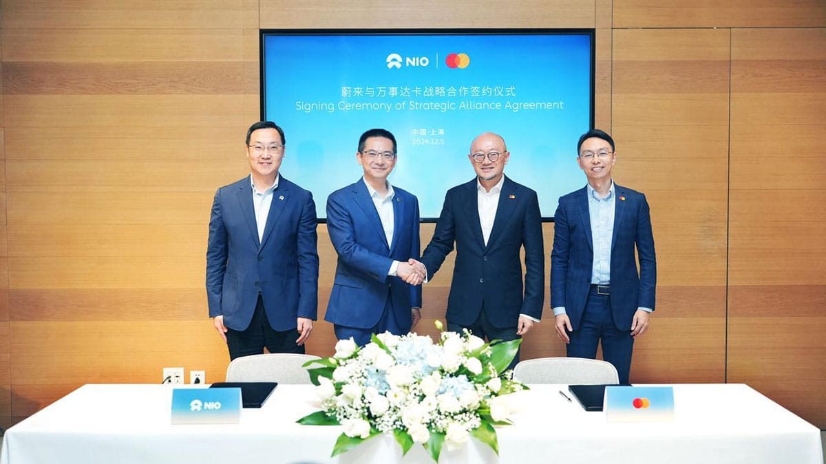 Nio signs strategic partnership with Mastercard