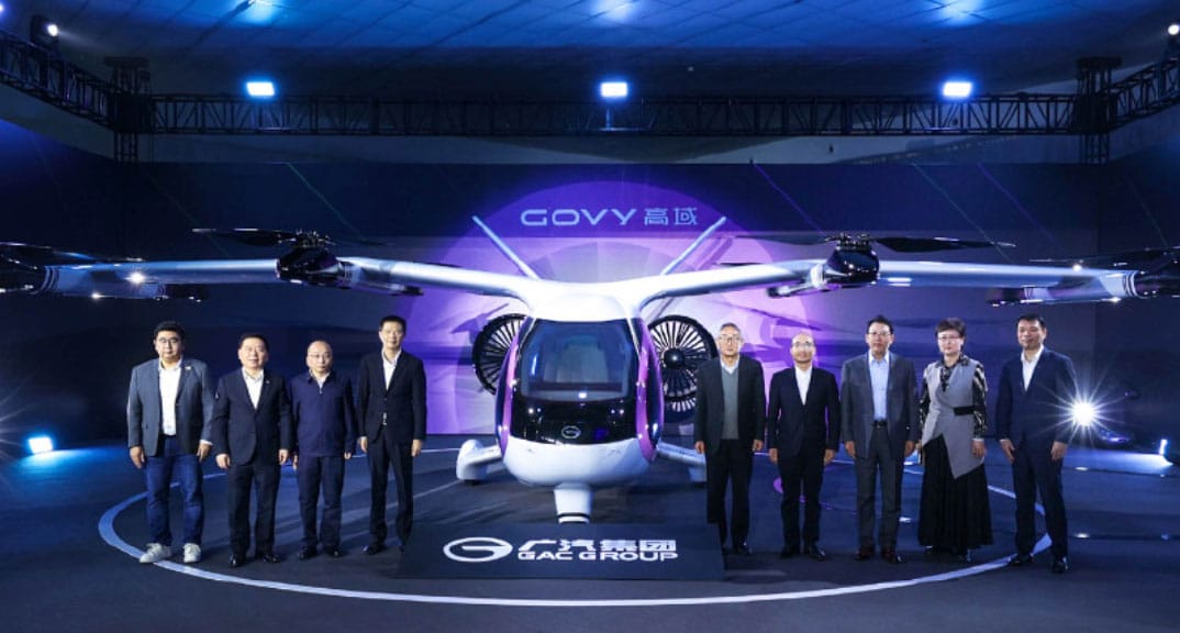GAC launches eVTOL brand Govy, debuts new product AirJet