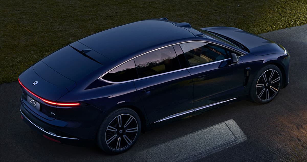 Nio App starts showing ET9 wait time