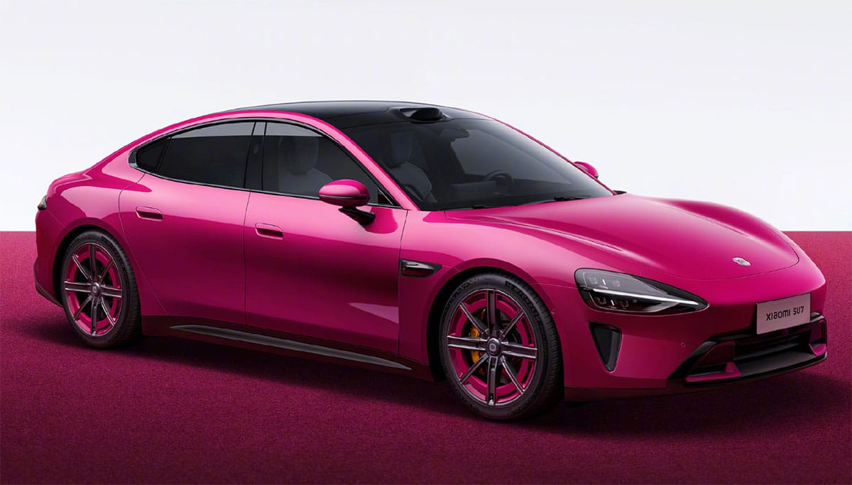 SU7 gets special exterior color to mark Xiaomi's 15th anniversary