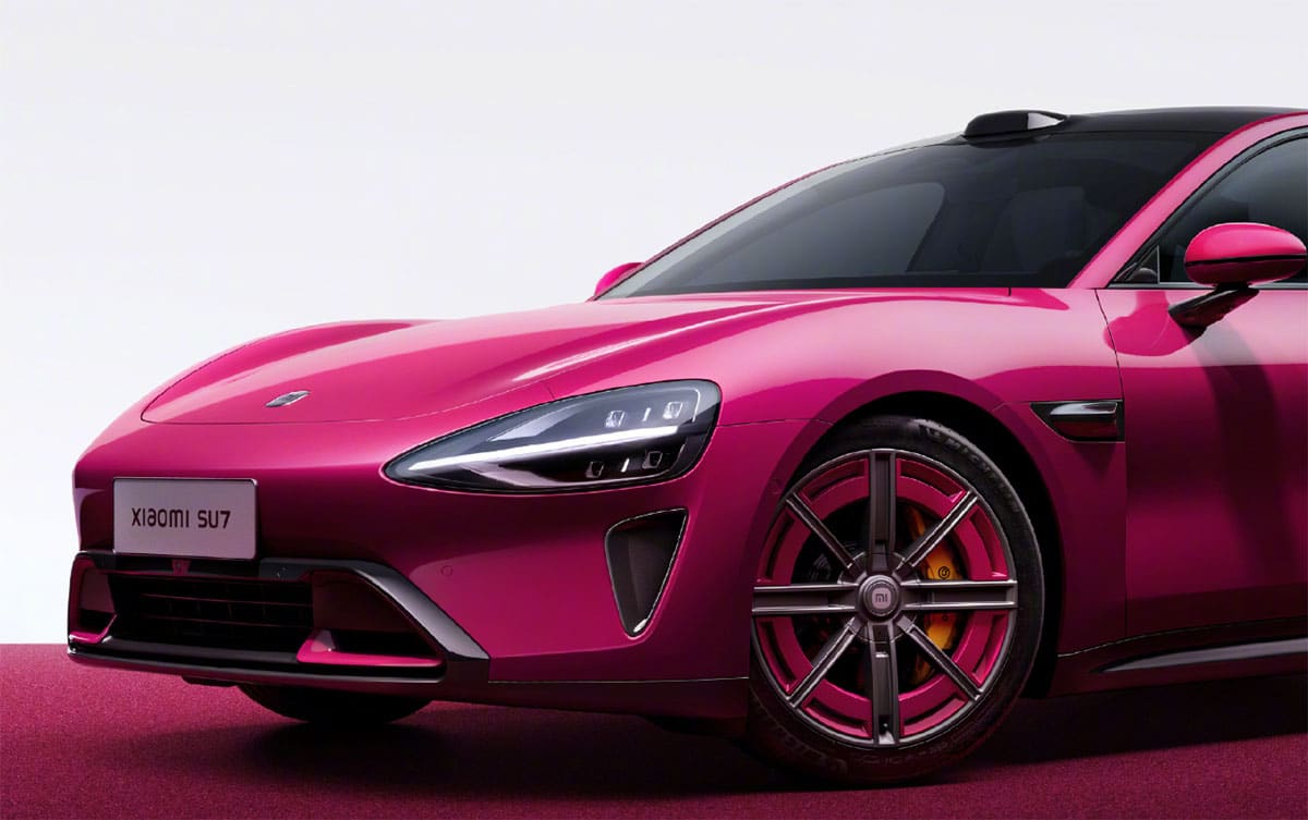 SU7 gets special exterior color to mark Xiaomi's 15th anniversary