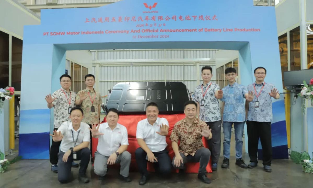 SAIC-GM-Wuling starts EV battery production in Indonesia