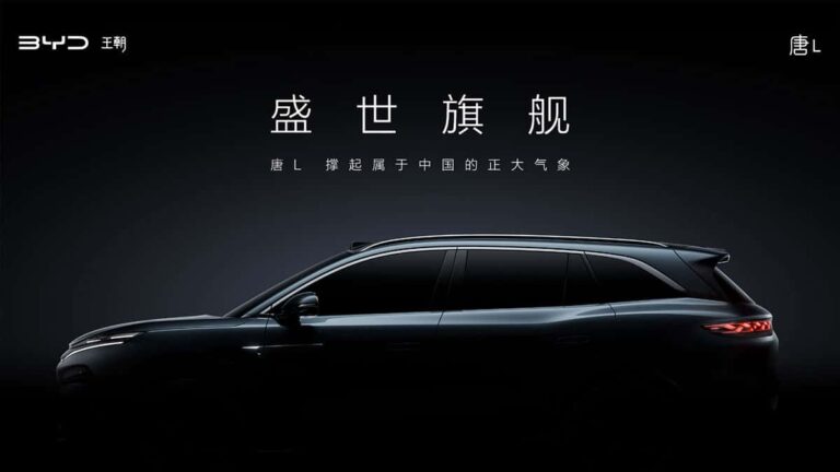 BYD teases new models Tang L SUV and Han L sedan