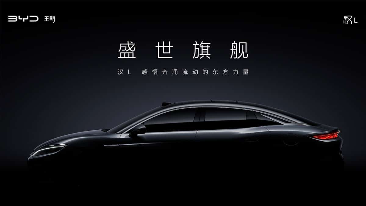 BYD teases new models Tang L SUV and Han L sedan