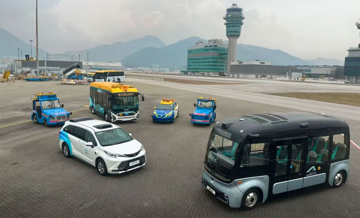 Pony AI plans to provide robotaxi commute for staff at Hong Kong International Airport