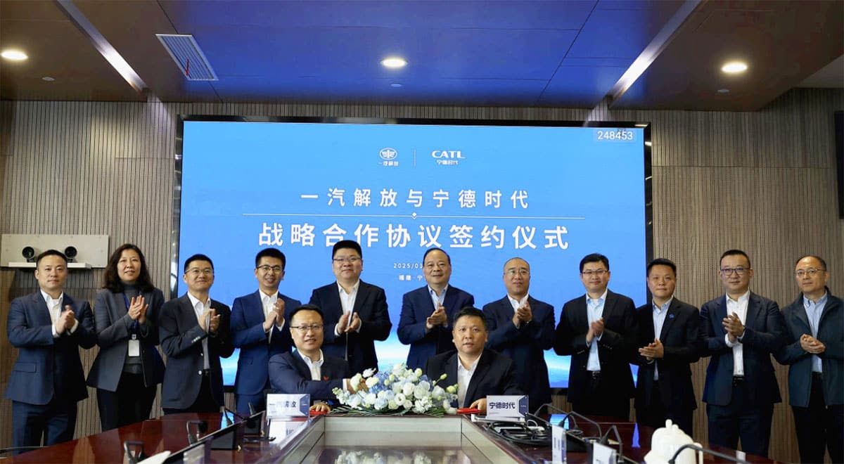 CATL signs deal with FAW Jiefang to drive electrification of commercial vehicles