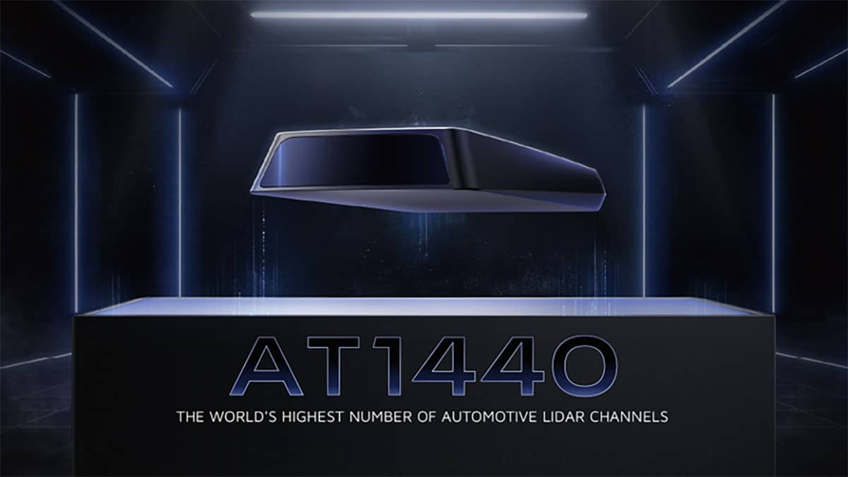 Hesai unveils AT1440 LiDAR with 1440 channels at CES 2025