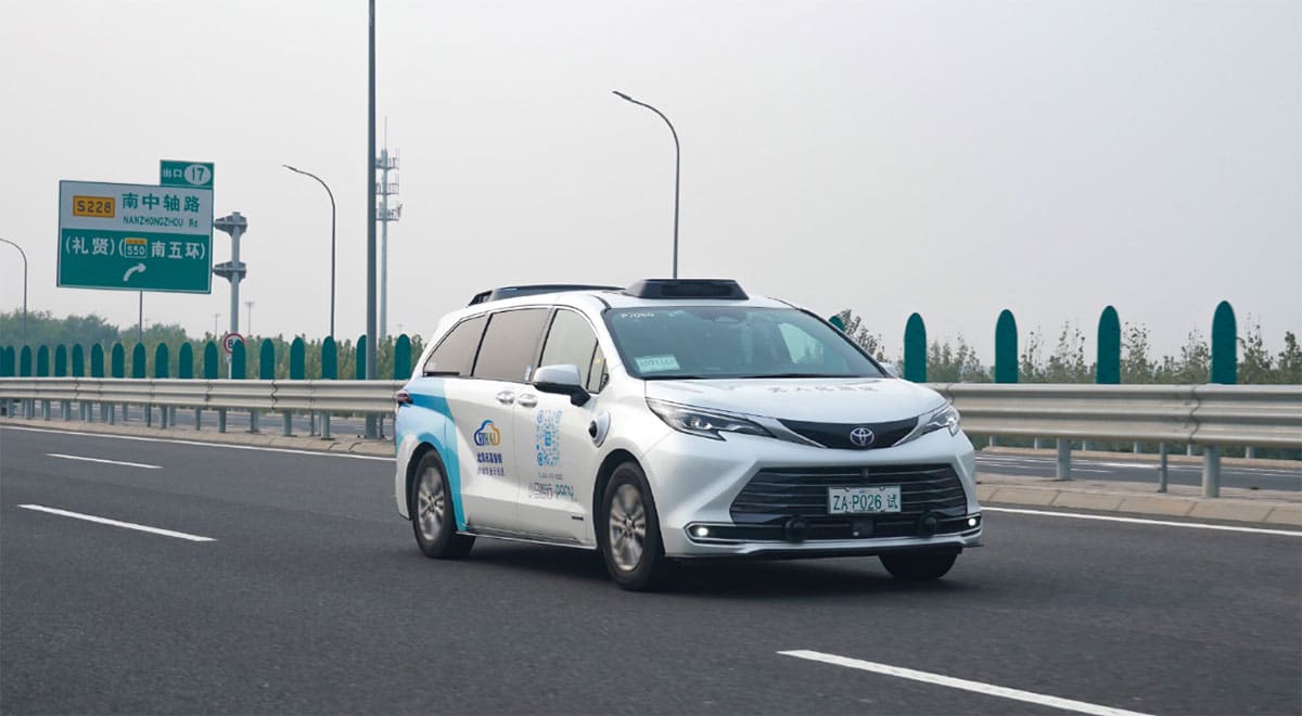 Pony AI begins robotaxi test with driver seat unmanned on Beijing's highways