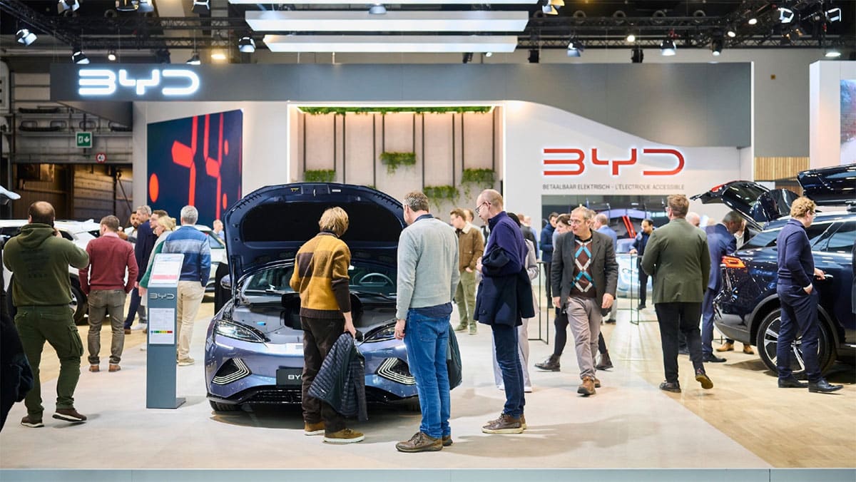 BYD Yuan Up compact SUV makes European debut