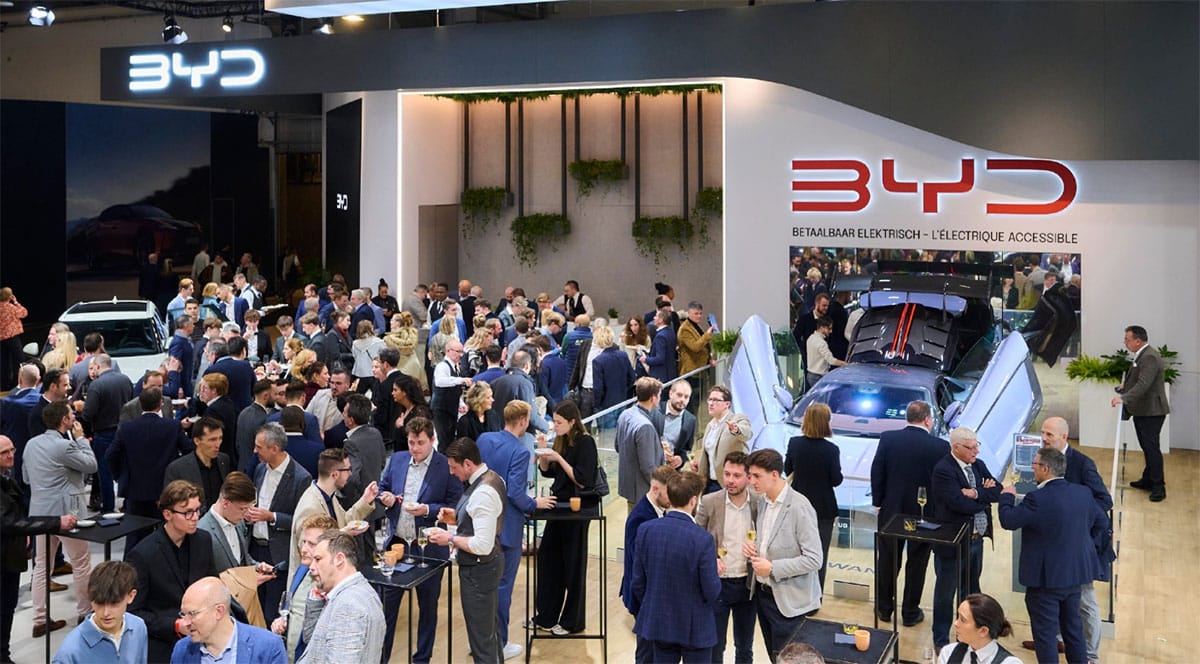 BYD Yuan Up compact SUV makes European debut