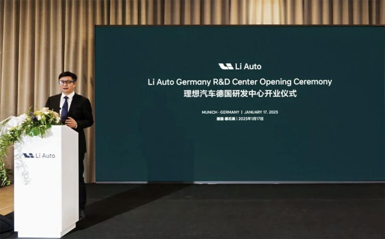 Li Auto opens its first overseas R&D center in Germany
