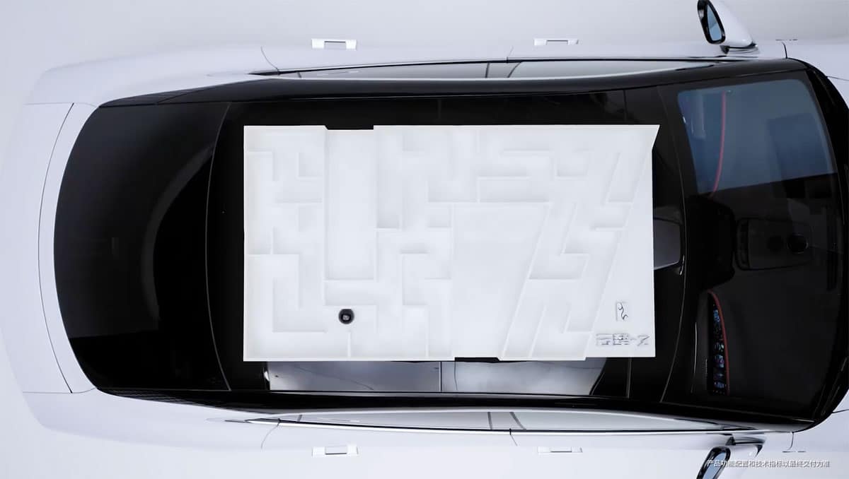 BYD Yangwang shows capabilities of U7's body control system with rooftop maze game