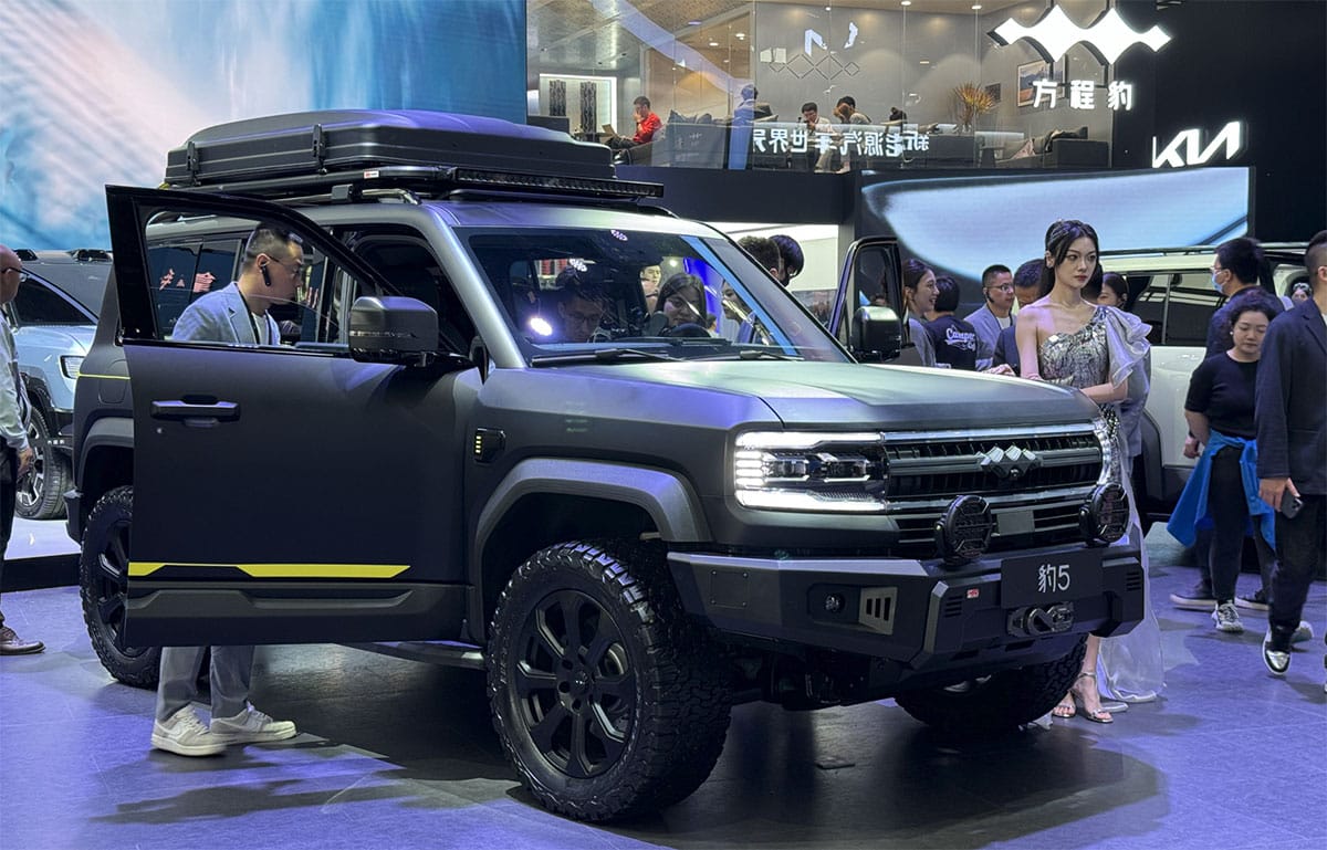 BYD Fang Cheng Bao recalls 6,843 Bao 5 cars for motor controller issue